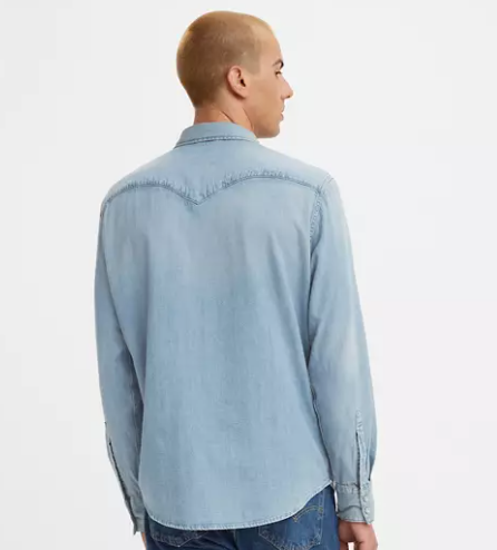 Camisa Levi's clásica de corte estándar occidental Talla L.