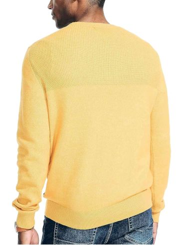 Buzo Náutica de punto trenzado liso para hombre Talla M