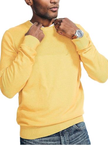 Buzo Náutica de punto trenzado liso para hombre Talla M