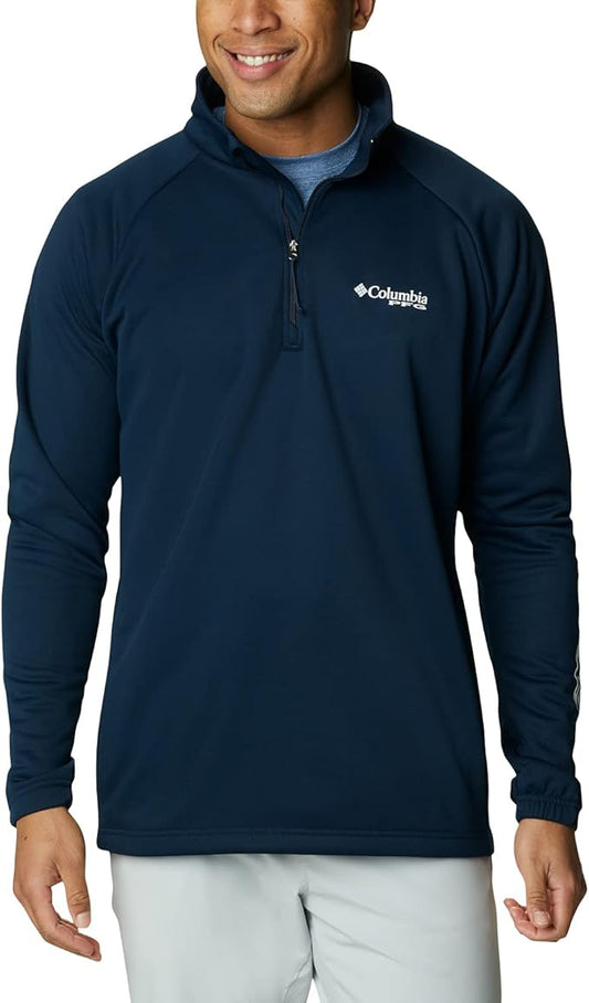 Columbia Forro polar Terminal Tackle con cremallera de 1/4 para hombre
