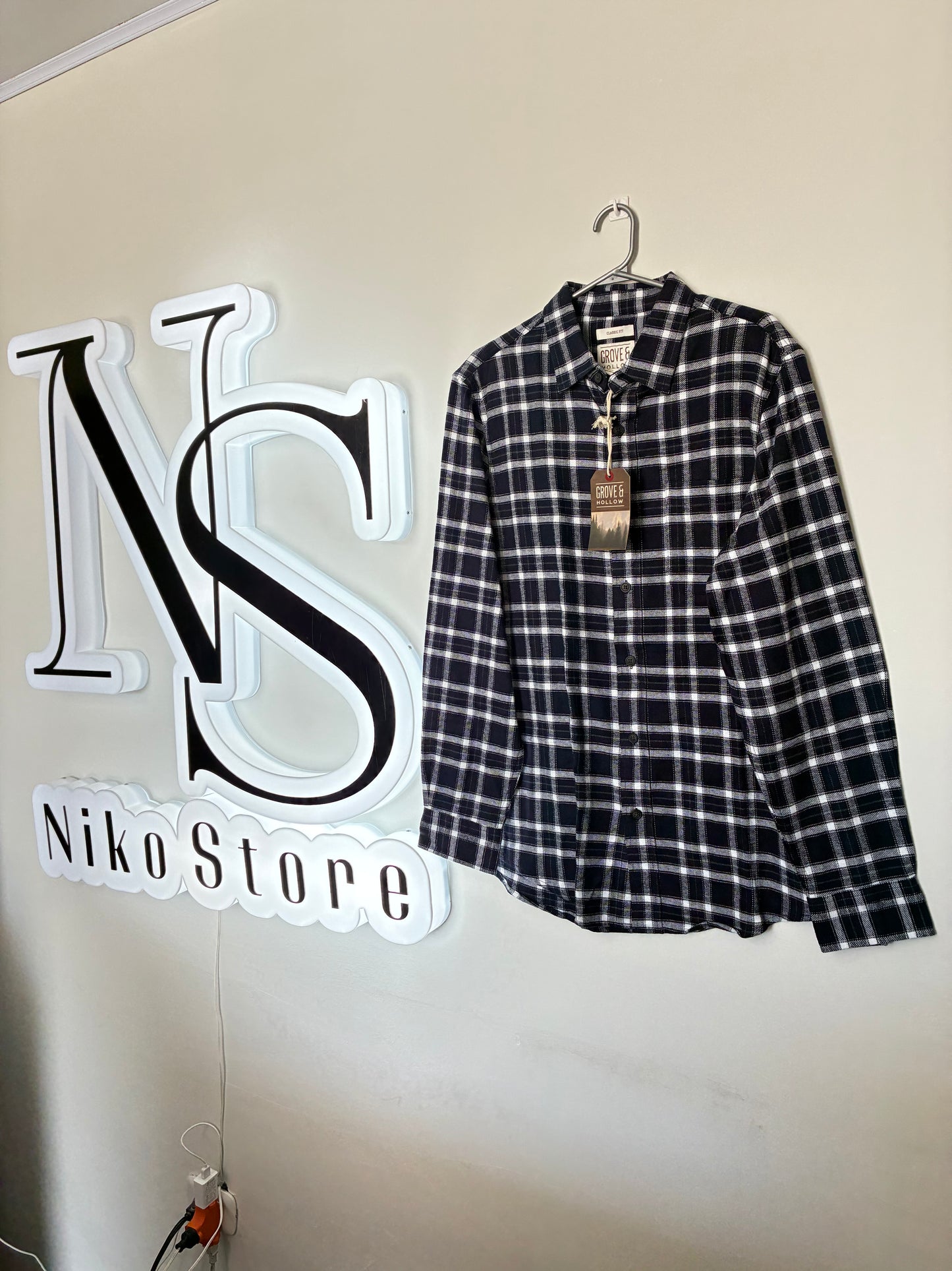 Camisa Hombre a cuadros Grove & Hollow