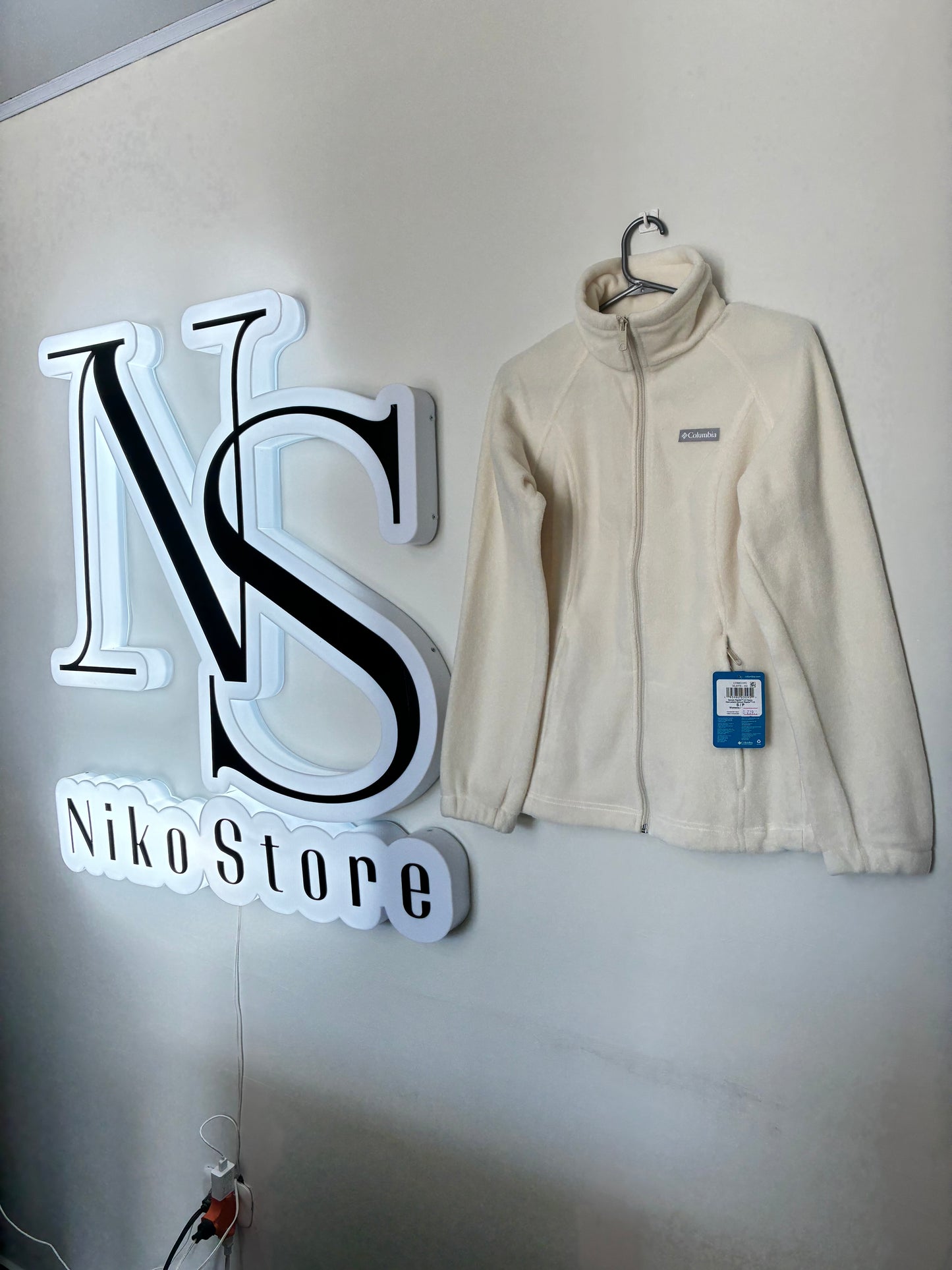 Buzo de mujer beige Columbia