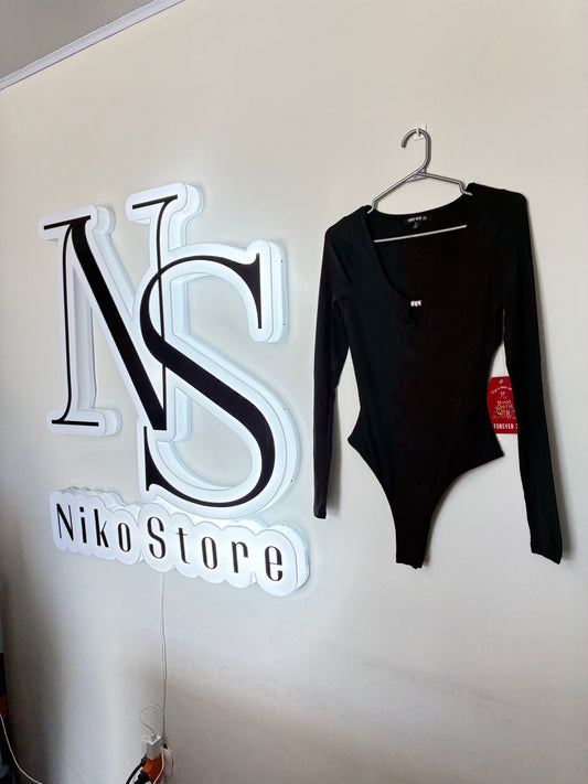 Body Dama Negro Forever 21