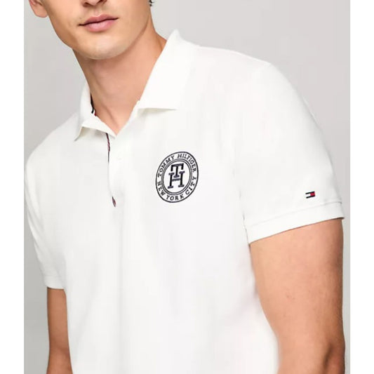 Camiseta Polo Tommy Hilfiger Bordado TH New York Talla L